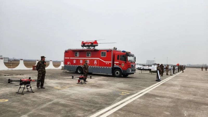 獵鷹裝備亮相安陽民兵新質(zhì)力量建設(shè)成果展