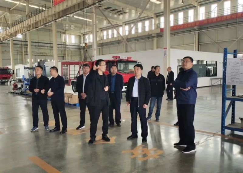 省科技廳調(diào)研組到獵鷹安陽制造中心調(diào)研科技創(chuàng)新 